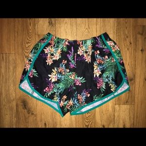 Floral Atheltic Shorts